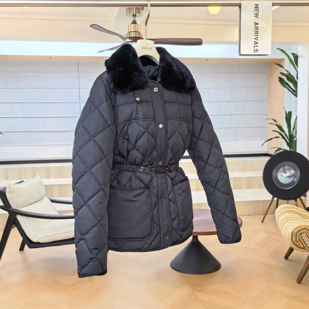【Original 】Moncer｜ SS 26 Cygne Diamond- Quilted Short Down Jacket ， ， ， #T 119# Size: 0123